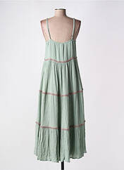 Robe longue vert YAATRA pour femme seconde vue