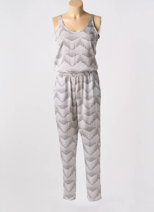 Combi-pantalon sans manche sans manche blanc SKINY femme