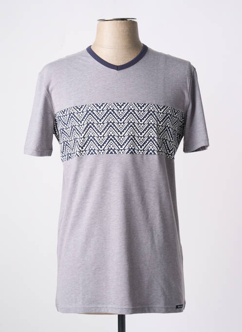 Pyjashort gris SKINY pour homme