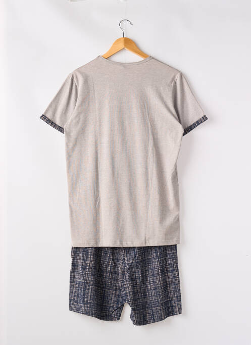 Pyjashort gris SKINY pour homme