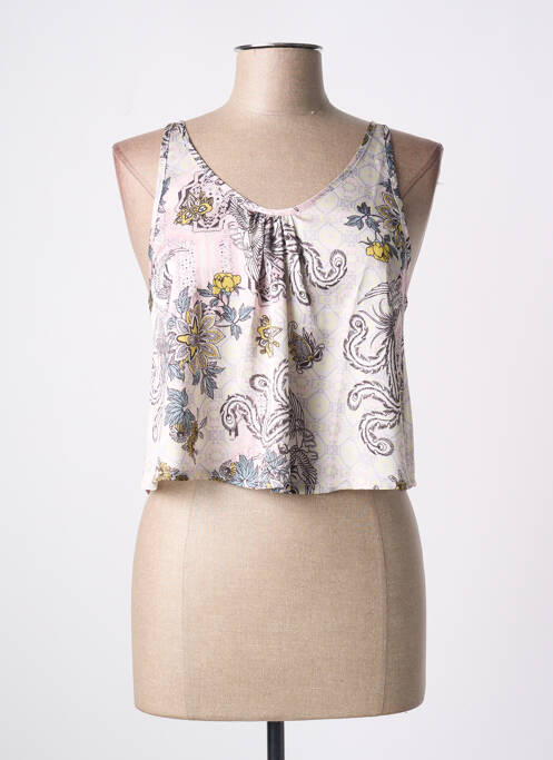 Top beige SKINY pour femme