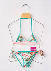 Maillot de bain 2 pièces bleu HISTOIRE DE PLAGE pour fille seconde vue