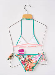 Maillot de bain 2 pièces bleu HISTOIRE DE PLAGE pour fille seconde vue