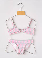 Maillot de bain 2 pièces gris HISTOIRE DE PLAGE pour fille seconde vue