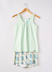 Pyjama vert SKINY pour fille seconde vue
