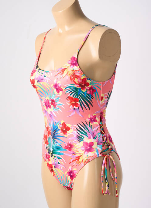 Maillot de bain 1 pièce rose PROMISE pour femme