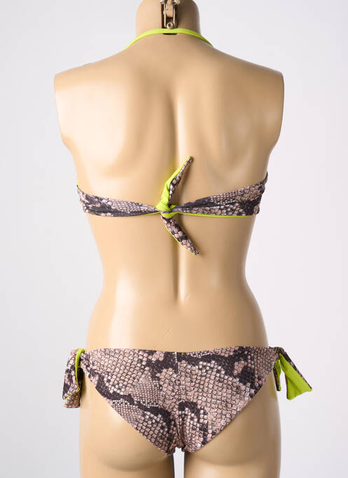 Maillot de bain 2 pièces beige SEGNI D'ACQUA CALVI pour femme