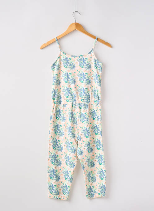 Combi-pantalon col rond fines bretelles vert SKINY fille