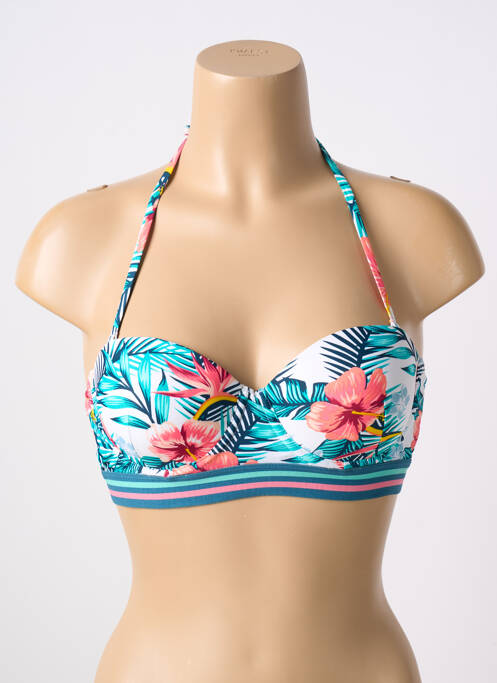 Haut de maillot de bain bleu PROMISE pour femme