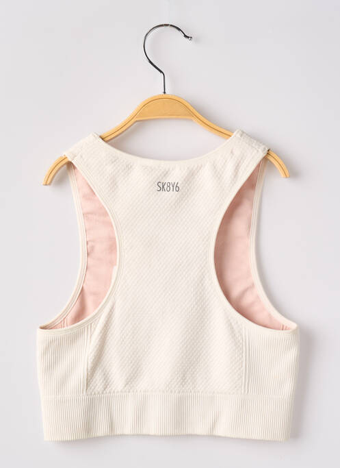 Soutien-gorge beige SK8Y6 pour femme