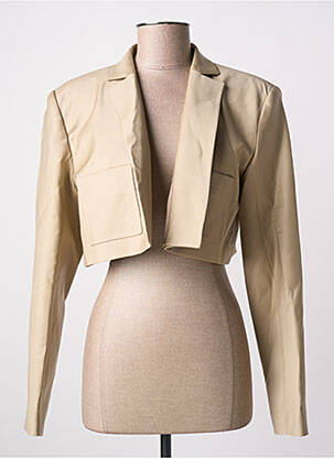 Blazer poches marron MY BEST FRIENDS femme