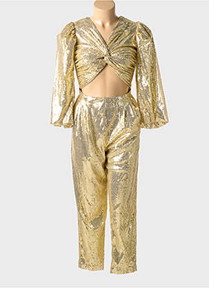 Combi-pantalon or SELMACILEK pour femme