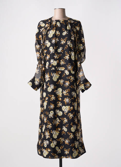 Robe longue noir VICTORIA BECKHAM pour femme