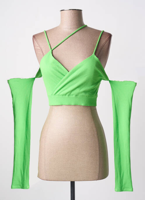 Top vert LAMA JOUNI pour femme