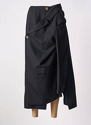Jupe mi-longue taille normale noir ENFÖLD femme