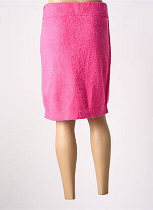 Jupe mi-longue taille normale rose HELMUT LANG femme