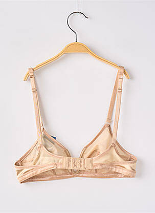 Soutien-gorge sans armature haut triangles chair MAISON LEJABY femme