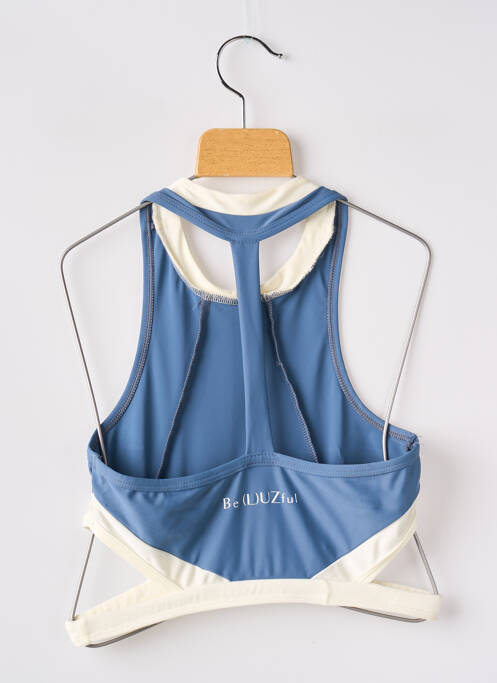 Haut de maillot de bain bleu LUZ pour femme