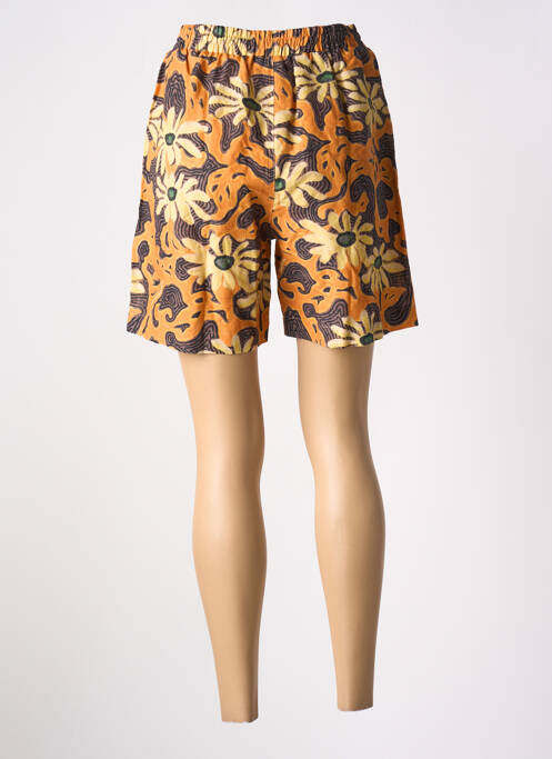 Short orange NANUSHKA pour femme