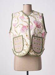 Gilet sans manche beige DIXIE pour femme seconde vue