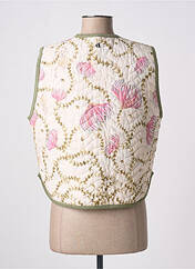 Gilet sans manche beige DIXIE pour femme seconde vue