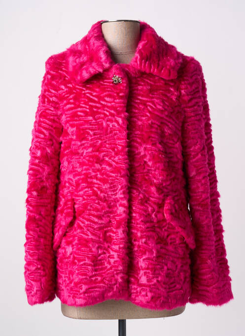 Manteau court rose IL THE' DELLE 5 pour femme