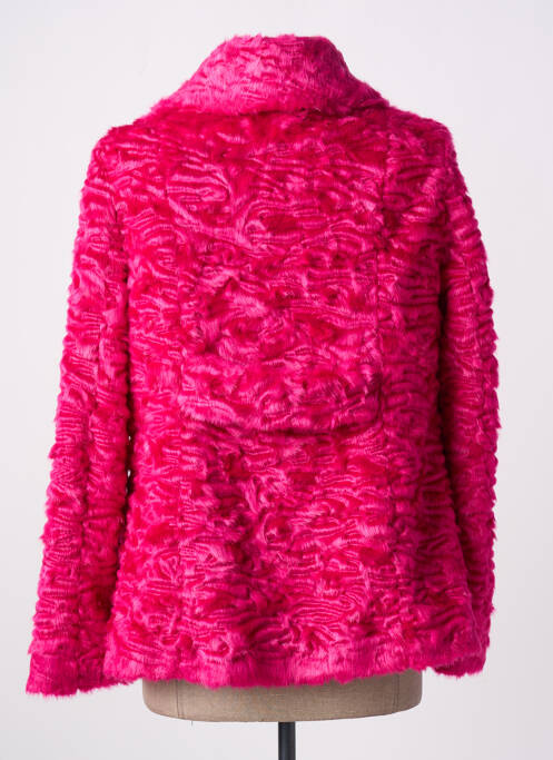 Manteau court rose IL THE' DELLE 5 pour femme