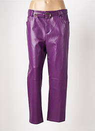Pantalon droit poches violet IMPERIAL femme
