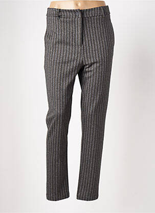 Pantalon slim gris BRAND UNIQUE pour femme