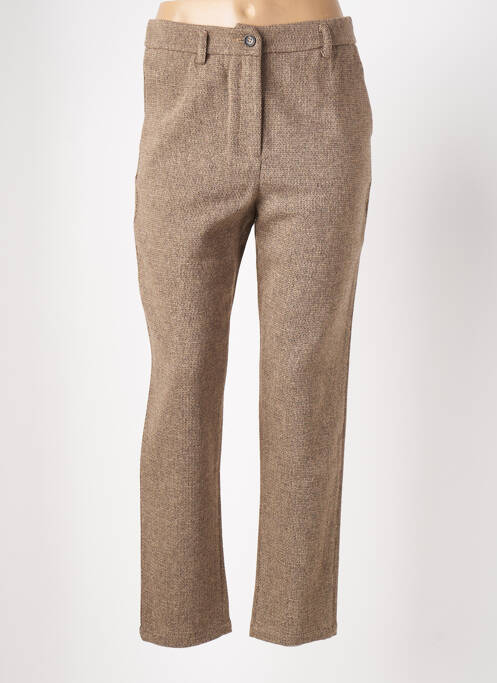 Pantalon droit beige BRAND UNIQUE pour femme