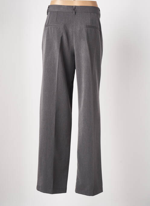 Pantalon droit gris DIXIE pour femme