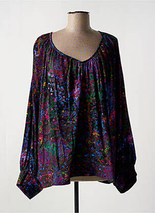 Blouse violet MADE IN SENS pour femme