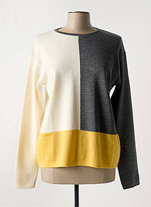 Pull beige QUATRE VINGT JOURS pour femme