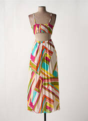 Robe longue jaune SUNCOO pour femme seconde vue