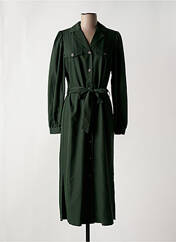 Robe longue vert MINIMUM pour femme seconde vue