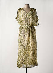Robe longue vert PAZ TORRAS pour femme seconde vue