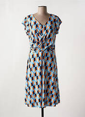 Robe mi-longue bleu MD'M pour femme seconde vue