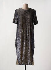 Robe mi-longue bleu NA-KD pour femme seconde vue