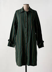 Robe mi-longue vert MOMENT pour femme seconde vue