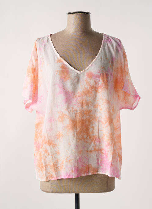 Blouse rose L'ATELIER D'ANNA pour femme