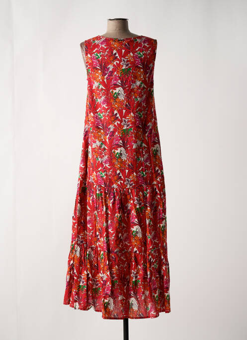 Robe longue rouge AGATHE & LOUISE pour femme