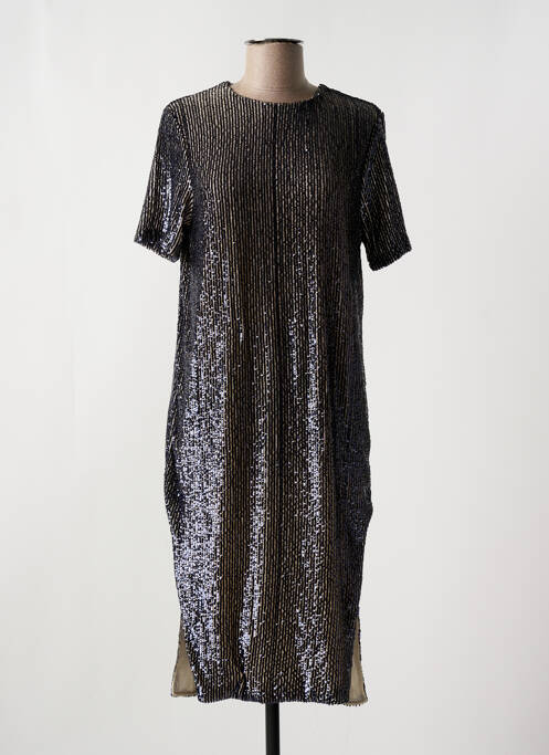 Robe mi-longue bleu NA-KD pour femme