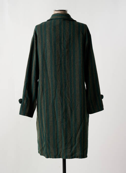 Robe mi-longue vert MOMENT pour femme