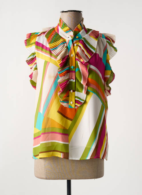 Top jaune SUNCOO pour femme