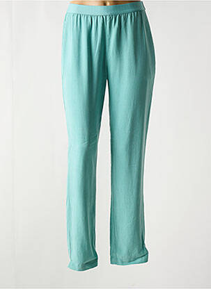 Pantalon slim taille élastique taille normale bleu NICE THINGS femme