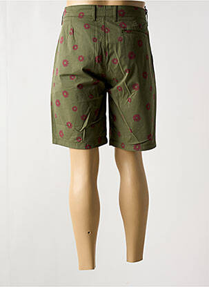 Bermuda stretch taille normale vert SERGE BLANCO homme
