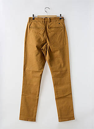 Pantalon chino stretch taille normale marron SERGE BLANCO homme