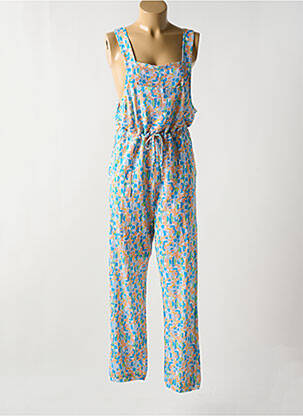 Combi-pantalon sans manche sans manche bleu MD'M femme