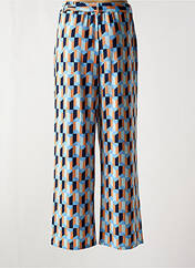 Pantalon large bleu MD'M pour femme seconde vue