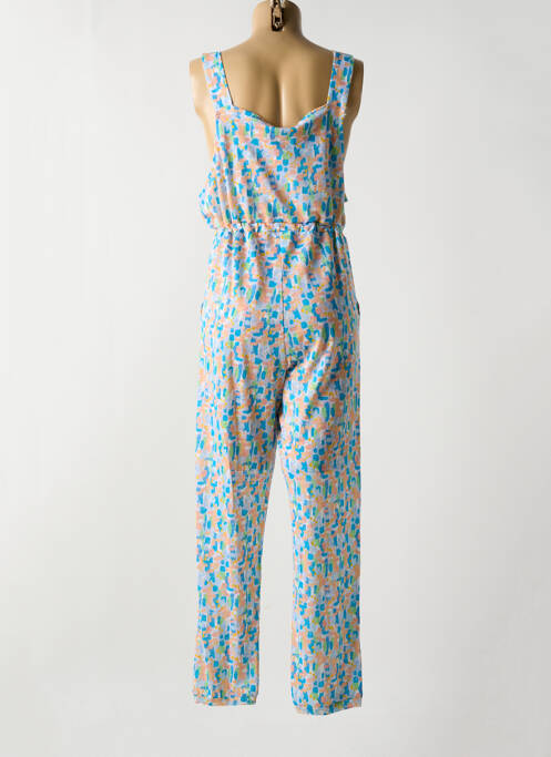 Combi-pantalon poches sans manche bleu MD'M femme